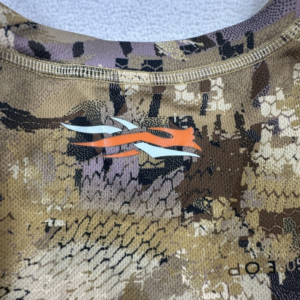 Sitka Core Lightweight Crew Shirt Mens 3XL Brown Camo LS Base Layer Hunting - Picture 4 of 13